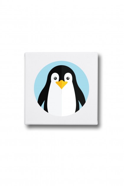 Canvas Pingouin