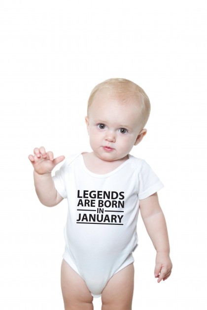 Baby romper Legends Are Born