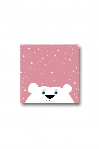 Canvas Polar Bear