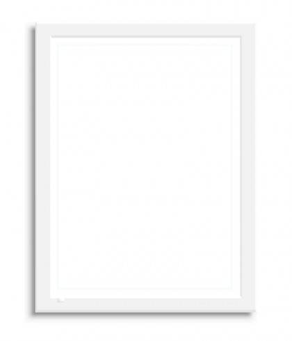 Poster with frame for Custom - A4 WHITE - 95 AED