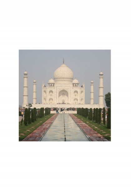 Poster Taj Mahal - India - By Emmanuel Catteau