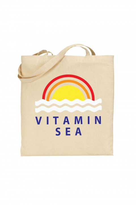 Tote bag Vitamin sea